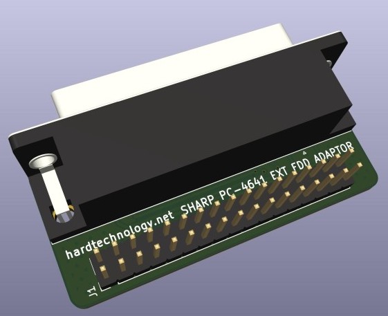 Floppy PCB Render