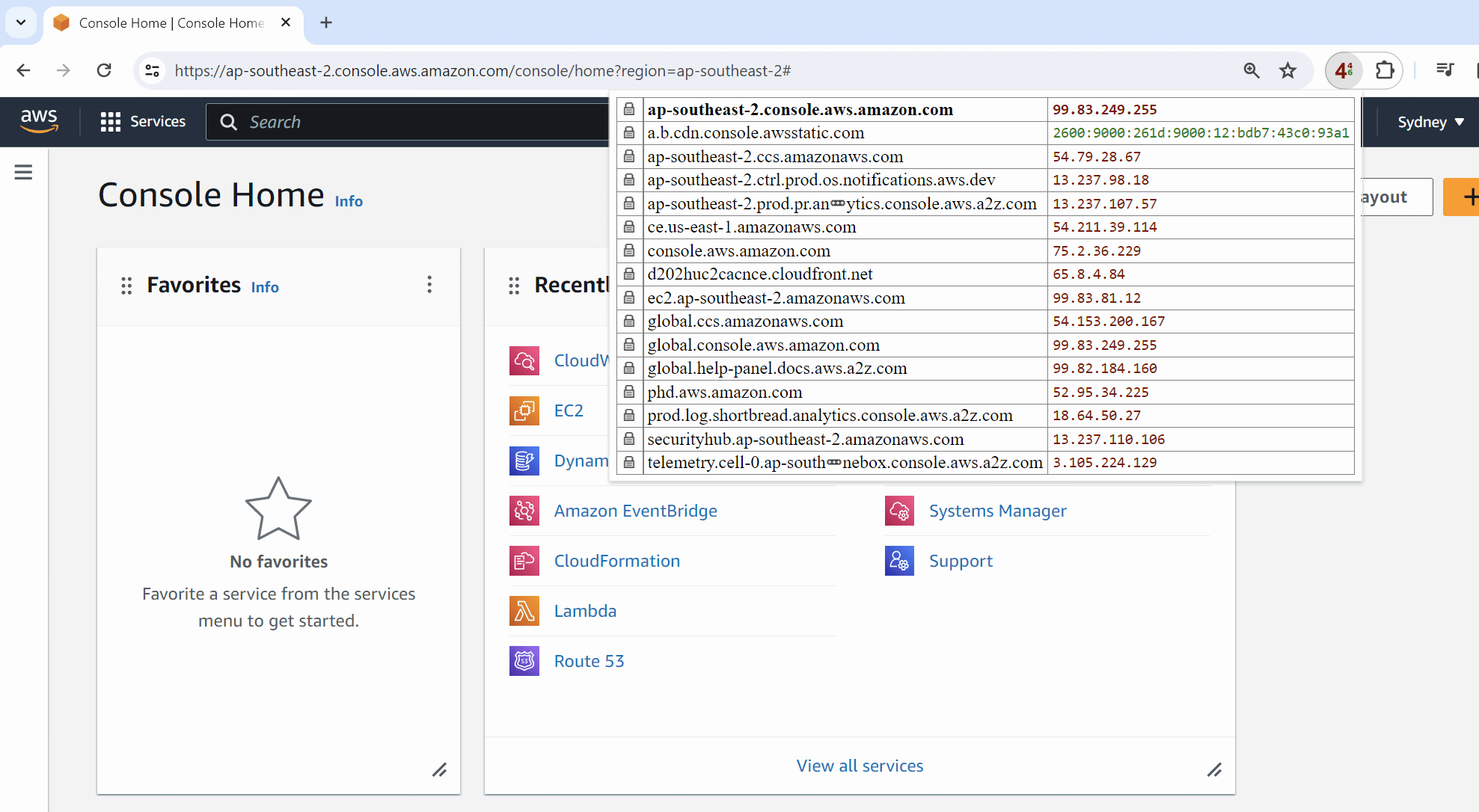 AWS Console