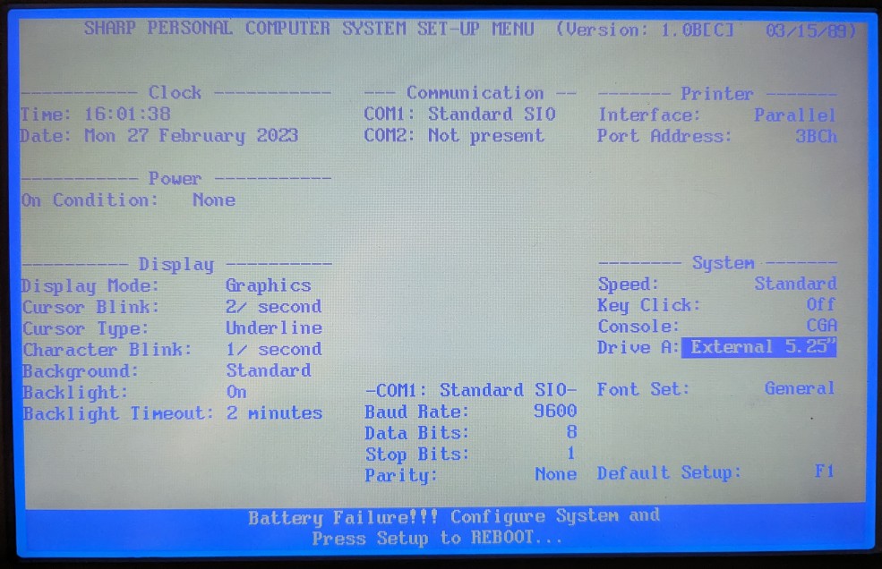 BIOS with External Drive Bootable